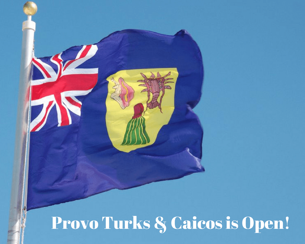 Provos Turks & Caicos is Open for Business