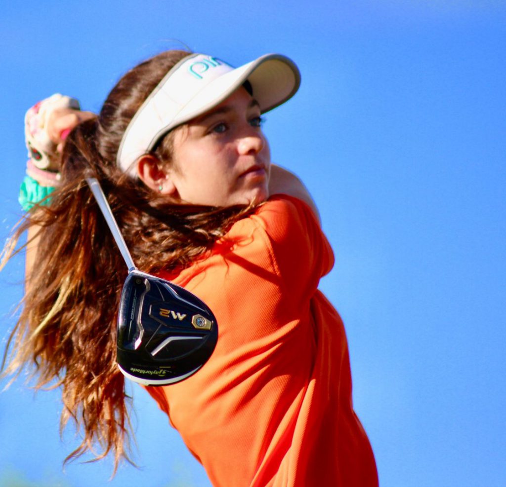 Agustina Junior Golfer of Turks and Caicos