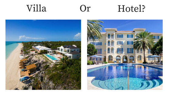 Villa or Hotel in the Turks and Caicos